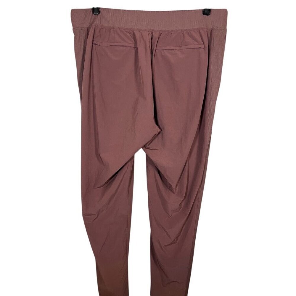 Athleta Active Pant 16T Pink Brooklyn Ankle Performance Stretch Tailored Sporty - Picture 9 of 13